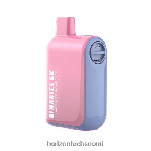 HorizonTech Binaries Cabin kertakäyttöinen 15ml 4T8JL432 sininen vadelma vaaleanpunainen limonadijää HorizonTech helsinki