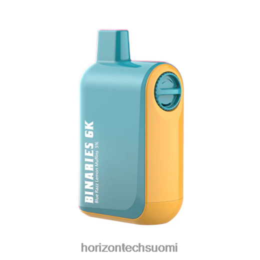 HorizonTech Binaries Cabin kertakäyttöinen 15ml 4T8JL433 siniset razz-sitruunamuffinit HorizonTech vape suomi