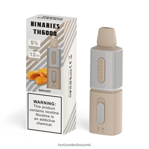 HorizonTech Binaries Cabin th6000 kertakäyttöinen 12ml 4T8JL4103 voileipä HorizonTech vape suomi