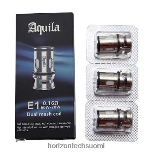 HorizonTech Aquila kela (3 kpl) 4T8JL413 e2 - 0,14 ohm (3 kpl) HorizonTech vape suomi