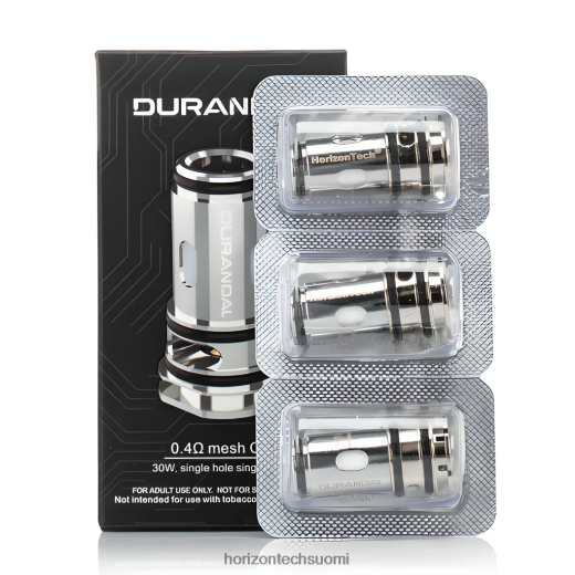 HorizonTech Durandal kelat (3 kpl) 4T8JL415 0,4 ohm (3 kpl) Horizon tech vape