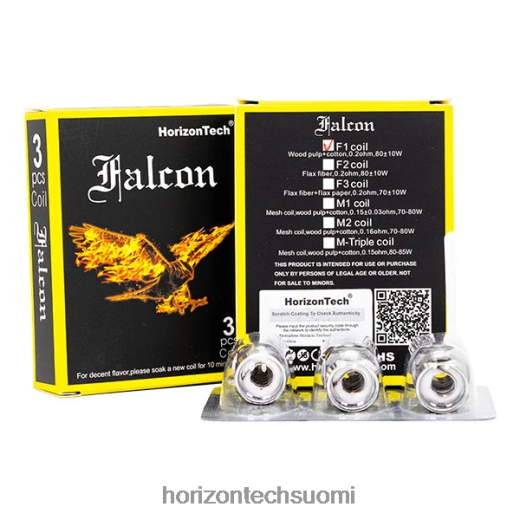 HorizonTech Falcon kelat (3 kpl) 4T8JL47 f1 kela 0,2 ohm horizon tech vape coils