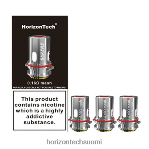 HorizonTech Sakerz kelat (3 kpl) 4T8JL4158 verkko 0,16 ohm (3 kpl) horizon tech vape tank
