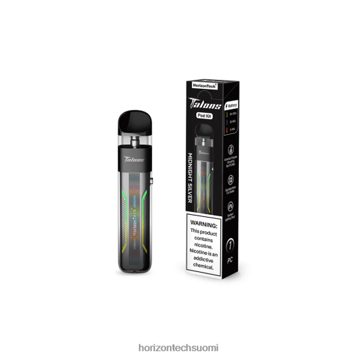 HorizonTech Talons pod-järjestelmä 4T8JL4196 keskiyön hopea HorizonTech disposable vape